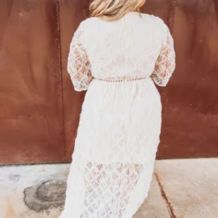 D & J Industries Angel Eyes Dress - Ivory Bridal