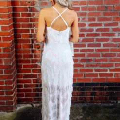 D & J Industries Bridal Something To Talk About Dress - White