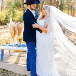 D & J Industries Bridal Shine Brighter Dress - White