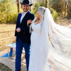 D & J Industries Bridal Shine Brighter Dress - White