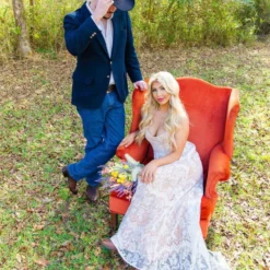 D & J Industries Shine Brighter Dress - Ivory