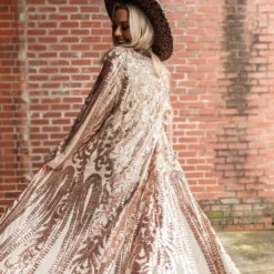Dongguan Haohoo Clothing CO., Ltd Pre-Orders PREORDER The Royal Sequin Duster - Rose Gold