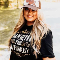 GTN Worth The Whiskey T-shirt New Arrivals