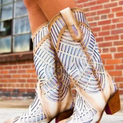 Alig Tannery New Arrivals Retro Cowgirl Boots