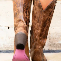 Prachi Leather The Stella Mae Boot - Brown New Arrivals 7 Prachi Leather The Stella Mae Boot - Brown New Arrivals