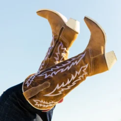 Prachi Leather New Arrivals Kickin Desert Boots - Wide Calf