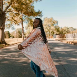 Dongguan Haohoo Clothing CO., Ltd Pre-Orders PREORDER The Royal Sequin Duster - Rose Gold