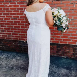 D & J Industries Adore You Dress - White