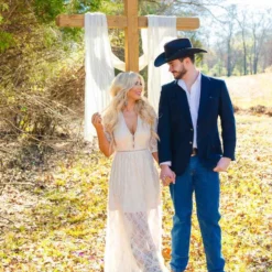 D & J Industries Angel Eyes Dress - Ivory Bridal