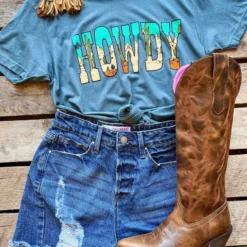 Rowdy Crowd Clothing Howdy T-shirt