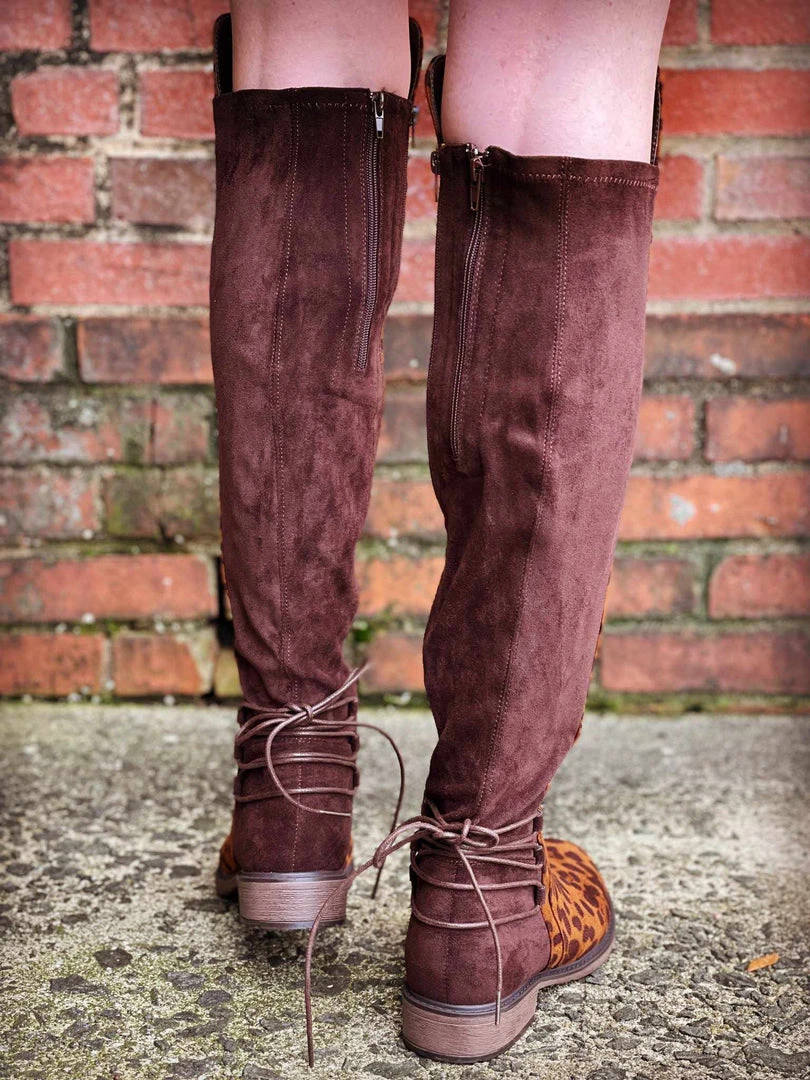 Olem Shoe Corporation Barcelona-22 Leopard Boot Sale! 2 Olem Shoe Corporation Barcelona-22 Leopard Boot Sale!