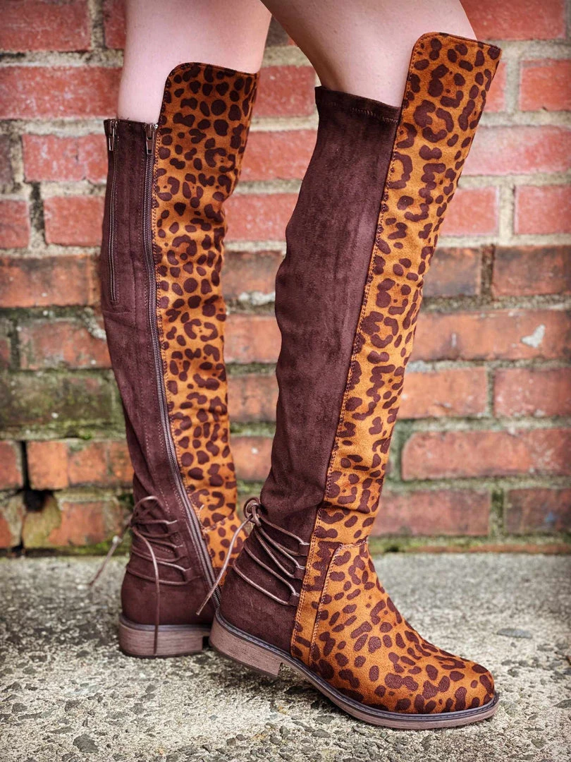 Olem Shoe Corporation Barcelona-22 Leopard Boot Sale! 1 Olem Shoe Corporation Barcelona-22 Leopard Boot Sale!