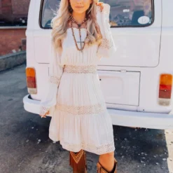 D & J Industries Better Together Dress - Ivory Bridal