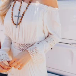 D & J Industries Better Together Dress - Ivory Bridal