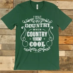 GTN I Was Country Tee Clothing