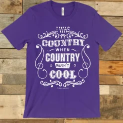 GTN I Was Country Tee Clothing