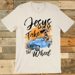 GTN Clothing Jesus Take The Wheel Tee