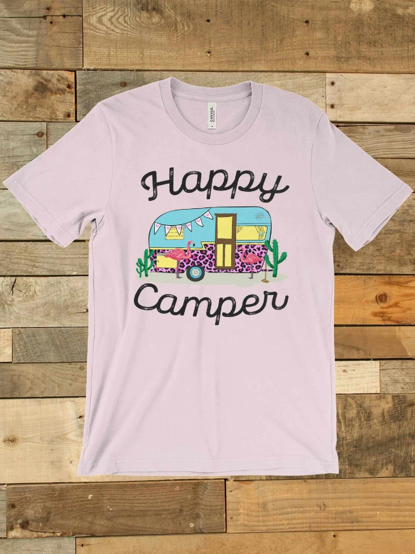 GTN Happy Camper T-shirt Clothing 3 GTN Happy Camper T-shirt Clothing