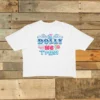 GTN New Arrivals In Dolly We Trust Crop Top T-shirt