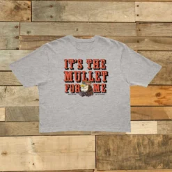 GTN It's The Mullet For Me Crop Top T-shirt