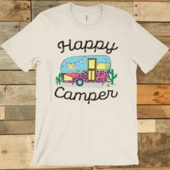 GTN Happy Camper T-shirt Clothing