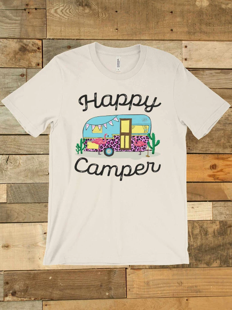 GTN Happy Camper T-shirt Clothing 2 GTN Happy Camper T-shirt Clothing