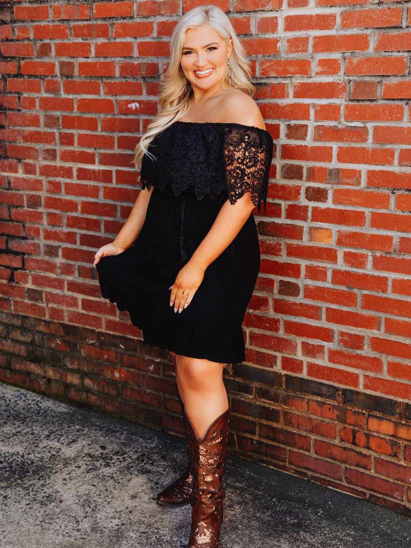 D & J Industries Bride Babes Dress - Black Sale! 2 D & J Industries Bride Babes Dress - Black Sale!