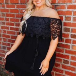 D & J Industries Bride Babes Dress - Black Sale!