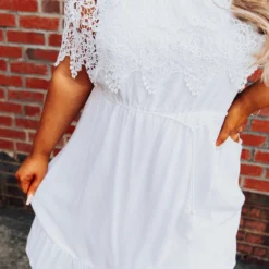 D & J Industries Bride Babes Dress - White Sale! 6 D & J Industries Bride Babes Dress - White Sale!