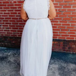 D & J Industries Call You Mine Dress - White