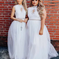 D & J Industries Call You Mine Dress - White