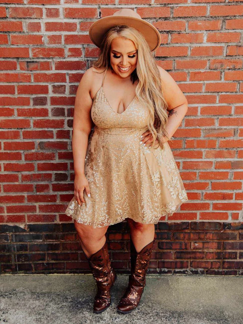 D & J Industries Co., LTD. Sale! Class And Sass Dress - Gold/Neutral 1 D & J Industries Co., LTD. Sale! Class And Sass Dress - Gold/Neutral