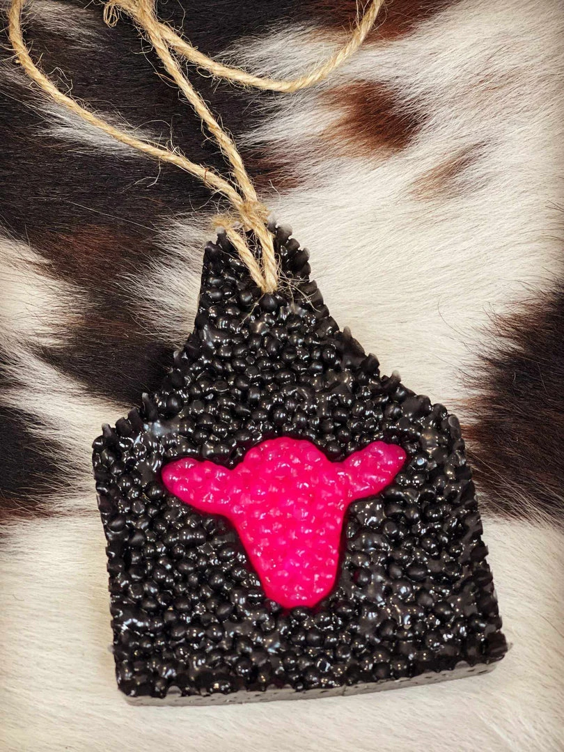 Buckin Baby Wholesale Cow Tag Freshie 1 Buckin Baby Wholesale Cow Tag Freshie