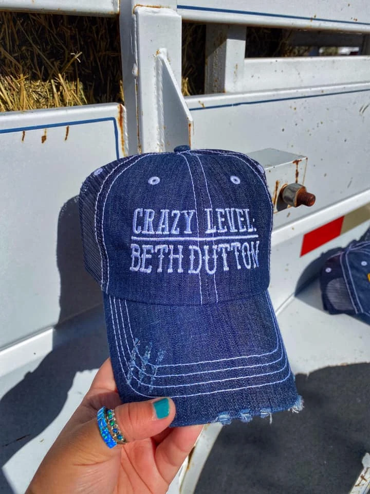 Buckin Barn Accessories Crazy Level Hat - White 1 Buckin Barn Accessories Crazy Level Hat - White