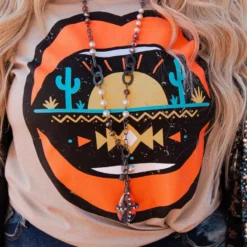 Rowdy Crowd Clothing Desert Lips Tee