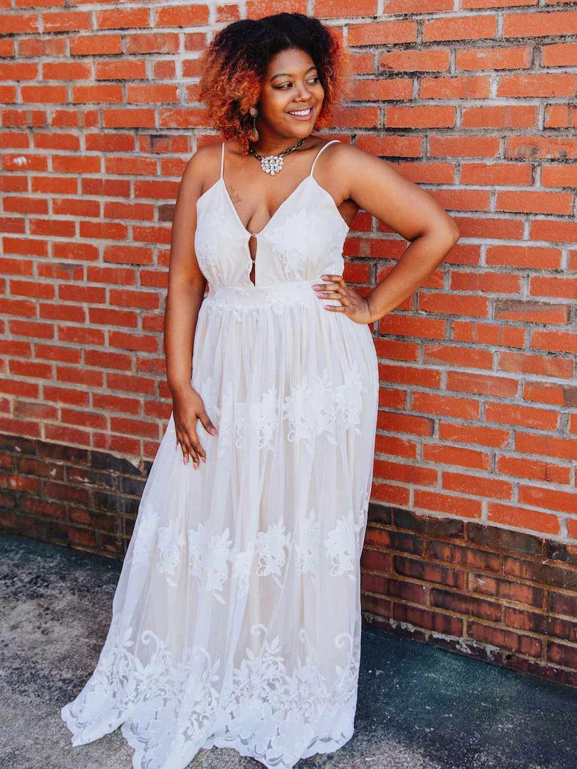 D & J Industries Feel Like A Lady Dress - Ivory 3 D & J Industries Feel Like A Lady Dress - Ivory