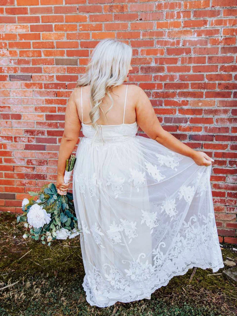 D & J Industries Feel Like A Lady Dress - Ivory 5 D & J Industries Feel Like A Lady Dress - Ivory