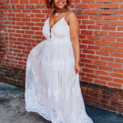 D & J Industries Feel Like A Lady Dress - Ivory 14 D & J Industries Feel Like A Lady Dress - Ivory