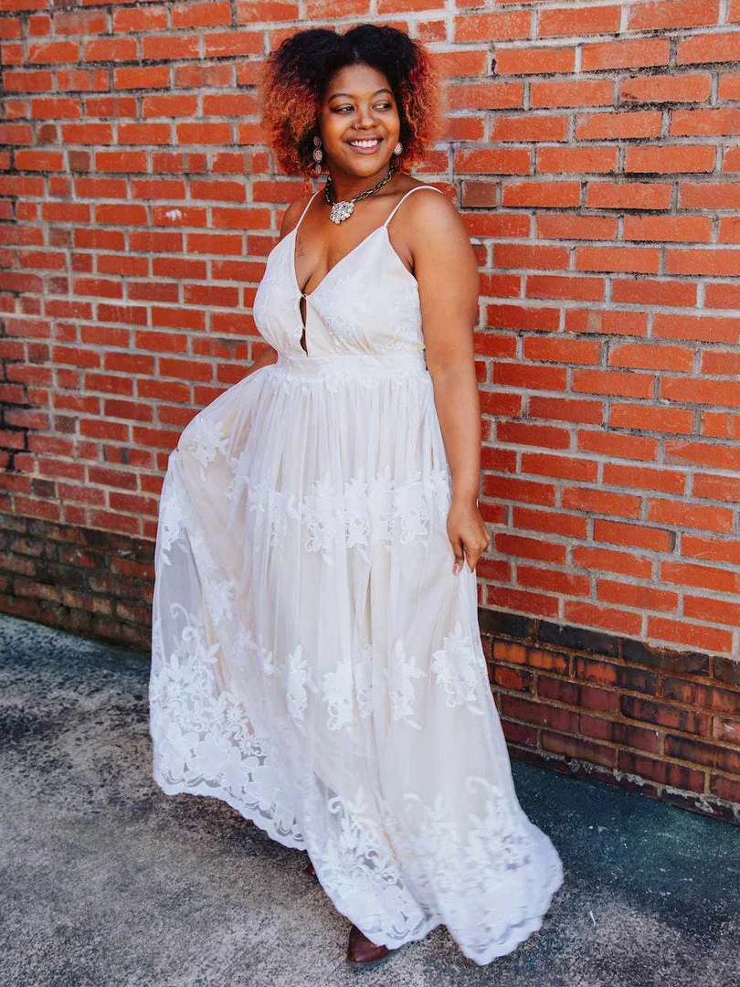 D & J Industries Feel Like A Lady Dress - Ivory 7 D & J Industries Feel Like A Lady Dress - Ivory