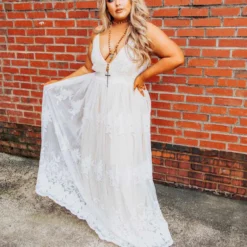 D & J Industries Feel Like A Lady Dress - Ivory 15 D & J Industries Feel Like A Lady Dress - Ivory