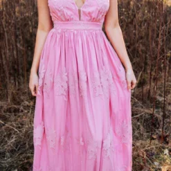 D & J Industries Sale! Feel Like A Lady Dress - Mauve