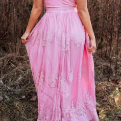 D & J Industries Sale! Feel Like A Lady Dress - Mauve