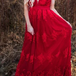 D & J Industries Sale! Feel Like A Lady Dress - Red 8 D & J Industries Sale! Feel Like A Lady Dress - Red