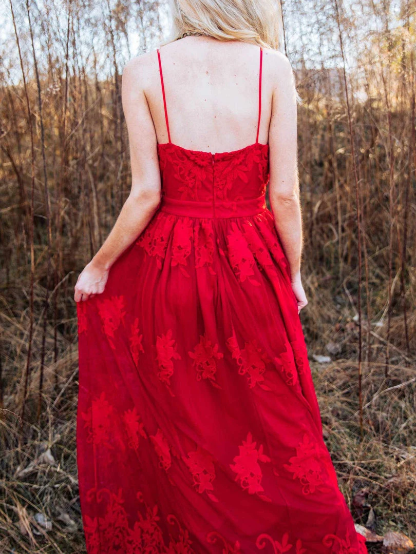 D & J Industries Sale! Feel Like A Lady Dress - Red 5 D & J Industries Sale! Feel Like A Lady Dress - Red