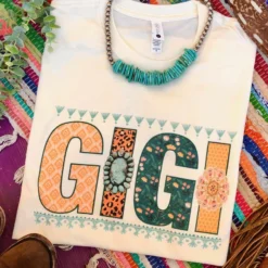 Miss Mud Pie Gigi T-shirt - Cream