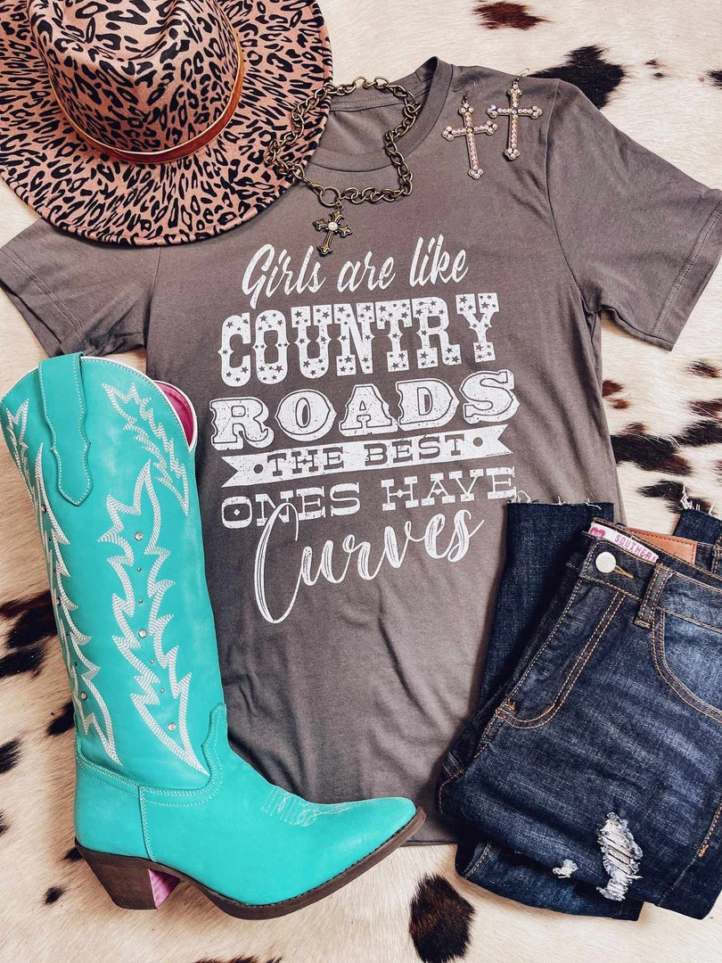 GTN Clothing Girls Are Like Country Roads Tee 1 GTN Clothing Girls Are Like Country Roads Tee