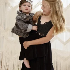 Dongguan Haohoo Clothing CO., Ltd Girls Southbound Dress - Black