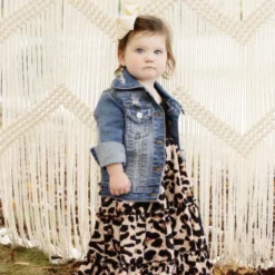 Dongguan Haohoo Clothing CO., Ltd Sale! Girls Southbound Dress - Black Top With Leopard Skirt 23 Dongguan Haohoo Clothing CO., Ltd Sale! Girls Southbound Dress - Black Top With Leopard Skirt