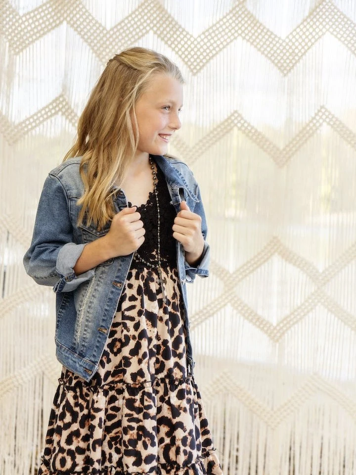 Dongguan Haohoo Clothing CO., Ltd Sale! Girls Southbound Dress - Black Top With Leopard Skirt 11 Dongguan Haohoo Clothing CO., Ltd Sale! Girls Southbound Dress - Black Top With Leopard Skirt