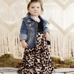 Dongguan Haohoo Clothing CO., Ltd Sale! Girls Southbound Dress - Black Top With Leopard Skirt 26 Dongguan Haohoo Clothing CO., Ltd Sale! Girls Southbound Dress - Black Top With Leopard Skirt